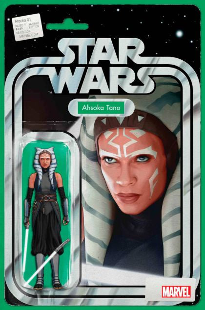 Star Wars: Ahsoka #1 Carded Variant Comic