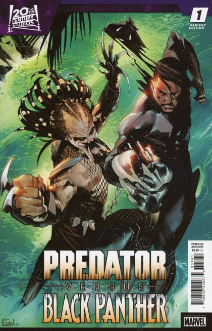 Predator vs. Black Panther #1 Galmon Variant Comic