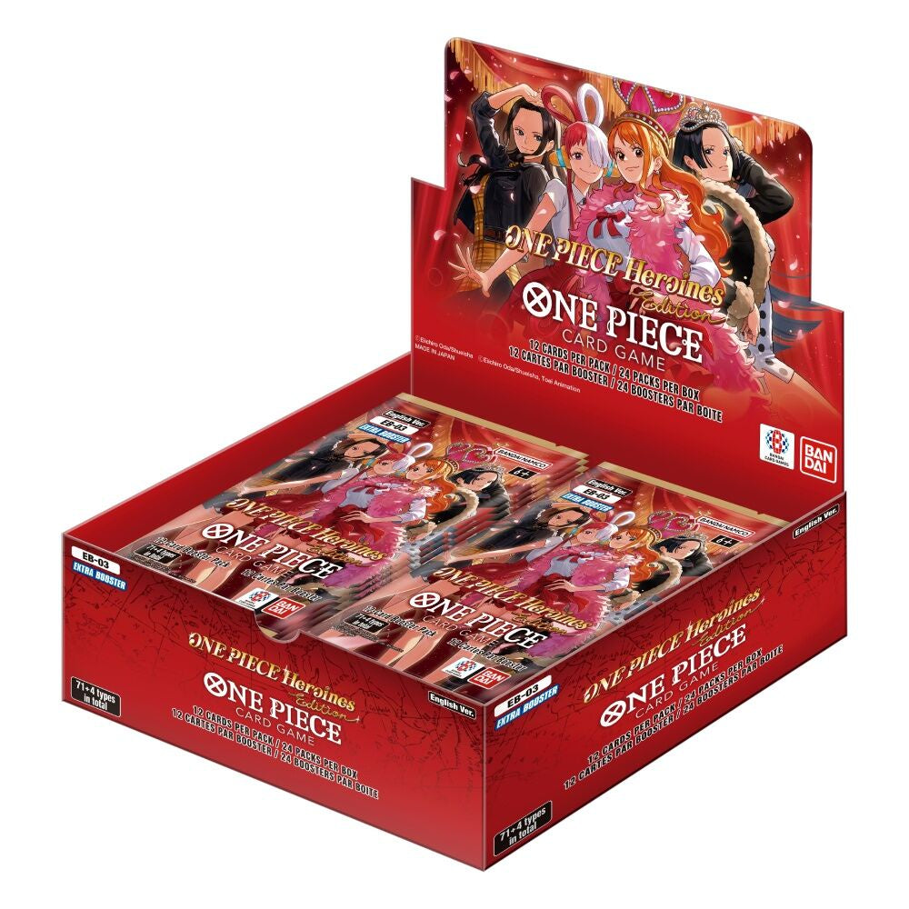 One Piece Card Game: Extra Booster Box – Heroines Edition [EB-03]