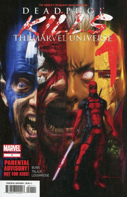 Deadpool Kills the Marvel Universe #1 Facsimile Comic