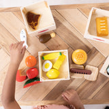Melissa & Doug - Food Groups - Wooden Play Food