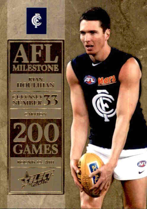Ryan Houlihan, 200 Game Milestone, 2012 Select AFL Champions