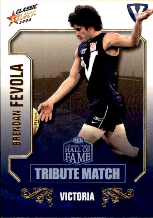 Brendan Fevola, Tribute Match, 2008 Select AFL Classic