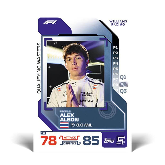 2024 Topps TURBO ATTAX Formula 1 Trading Cards Pack