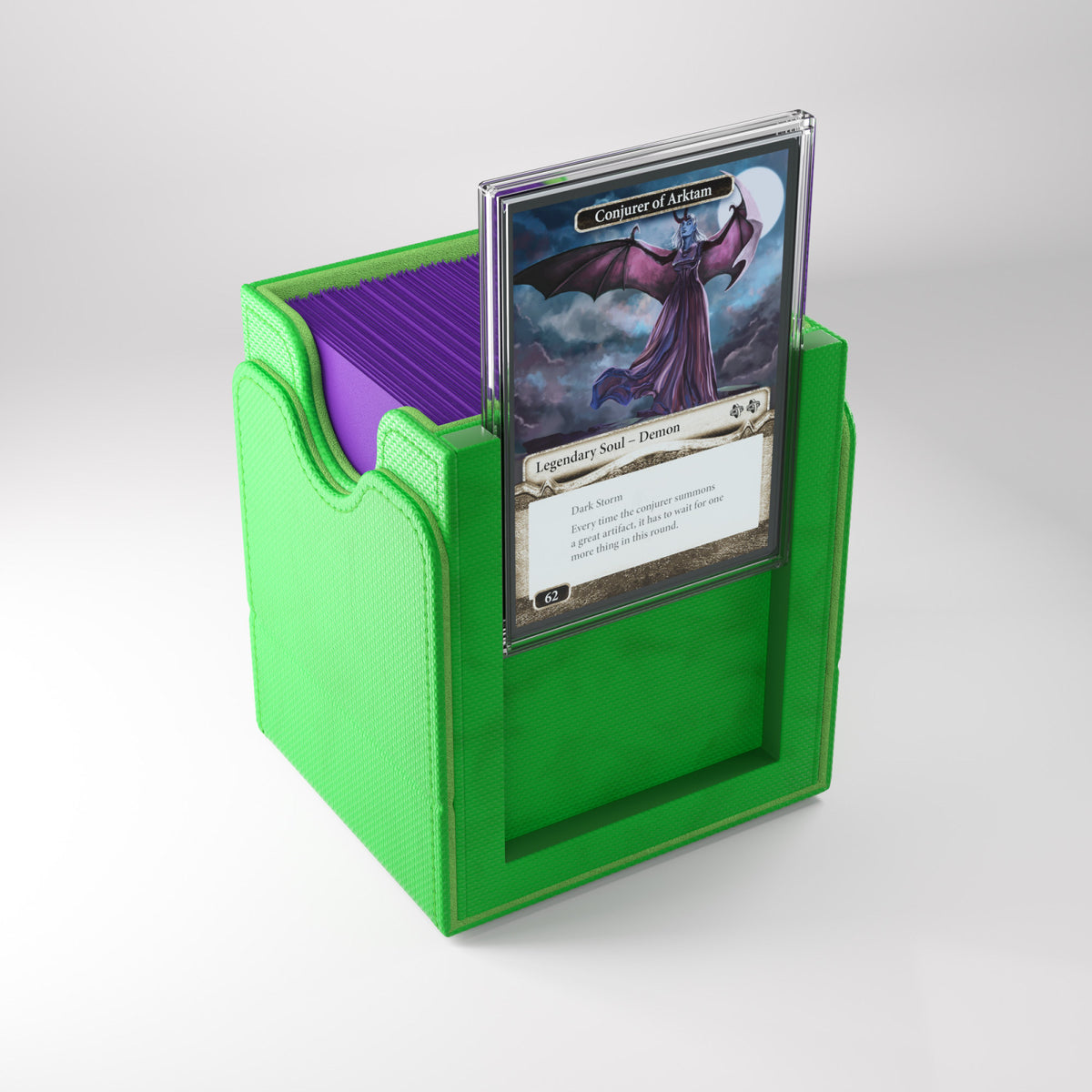 Gamegenic Squire PLUS 100+ XL Green Deck Box