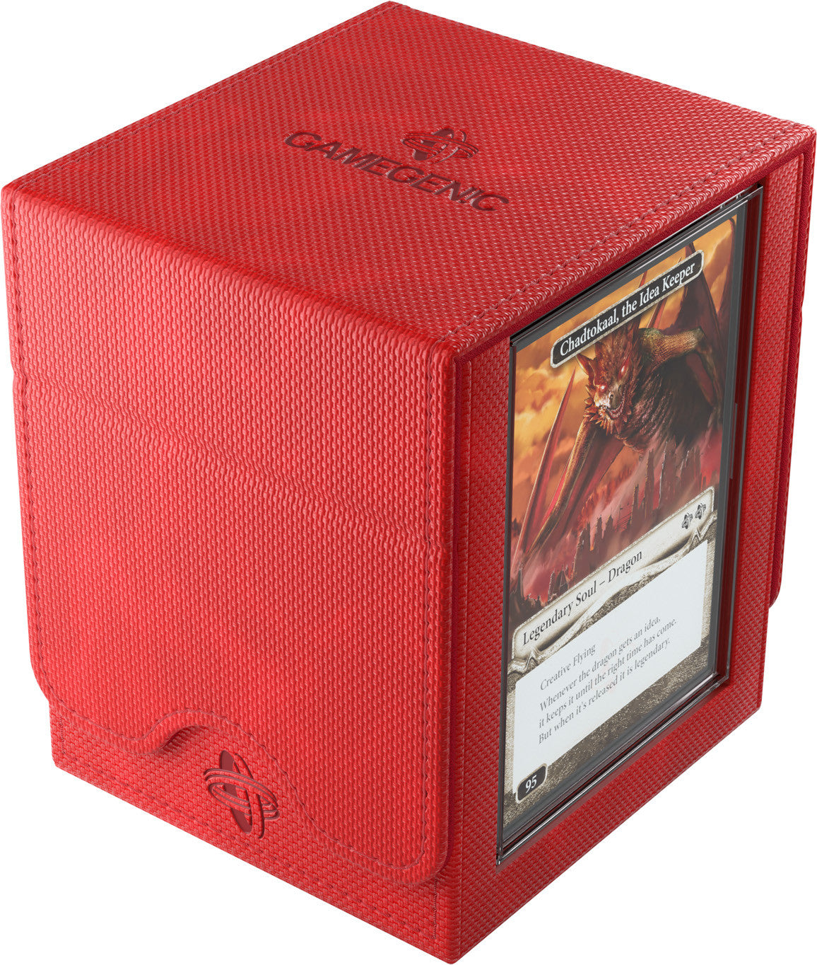 Gamegenic Squire PLUS 100+ XL Red Deck Box