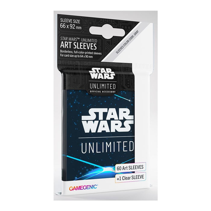 Gamegenic Star Wars Unlimited Art Sleeves - Space Blue