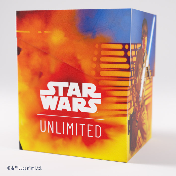 Gamegenic Star Wars Unlimited Soft Crate - Luke Skywalker/Vader