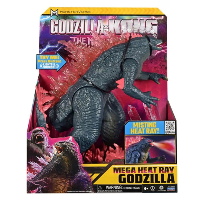 MonsterVerse Godzilla vs. Kong 2: The New Empire - Mega Heat Ray Godzilla 13" Electronic Action Figure