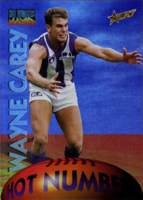 Hot Numbers Set of 5 Cards, 1996 Select AFL