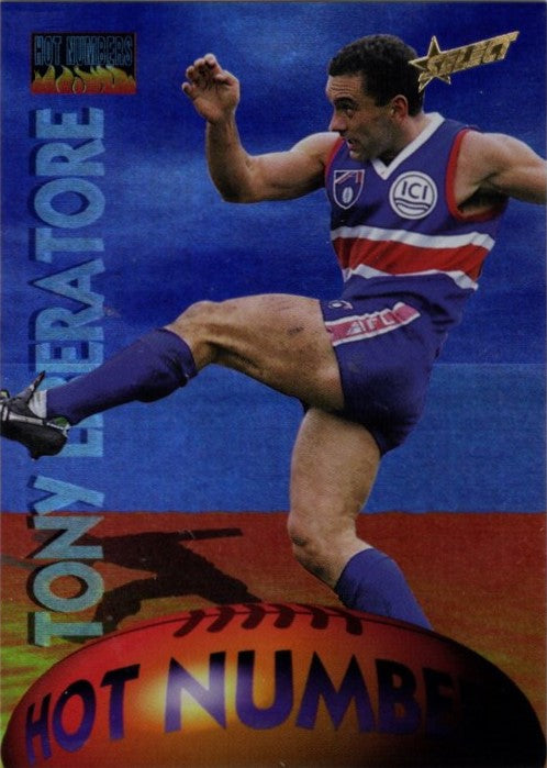 Hot Numbers Set of 5 Cards, 1996 Select AFL
