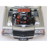 Custom Silver Holden HZ Panelvan, 1:24 Scale Diecast Car