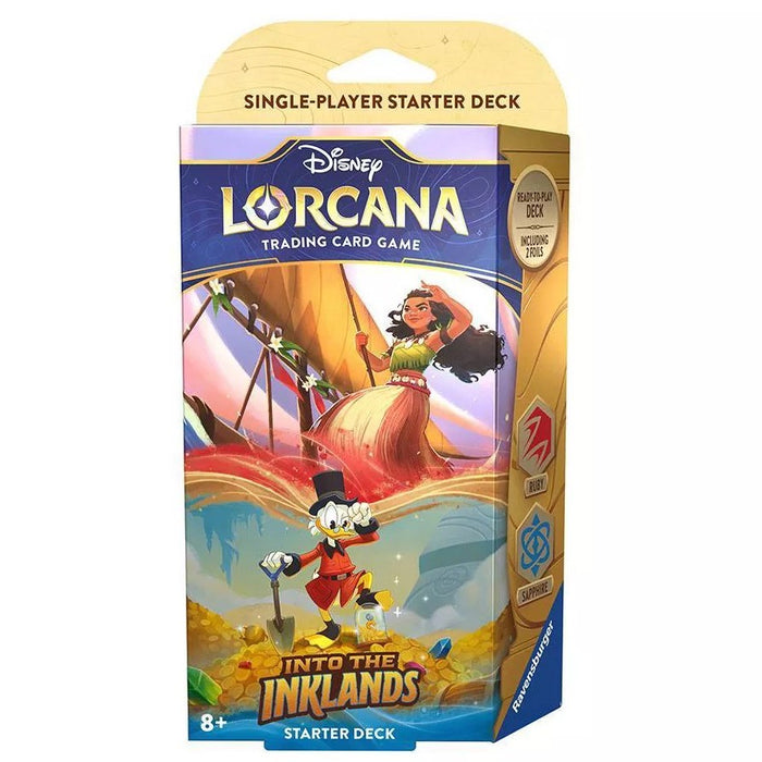 Disney Lorcana - Into The Inklands - Ruby/Sapphire Starter Deck