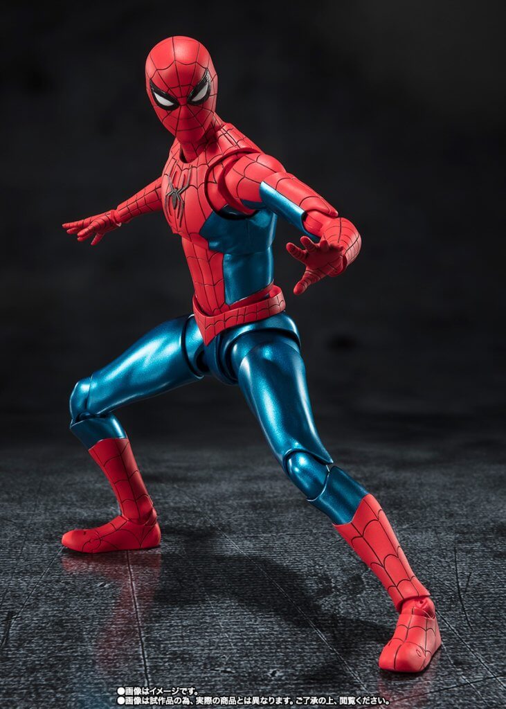 S.H.FIGUARTS Spider-Man: No Way Home Spider-Man [New Red & Blue Suit]