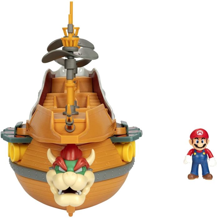 Nintendo Super Mario DLX Bowser's Ship Playset