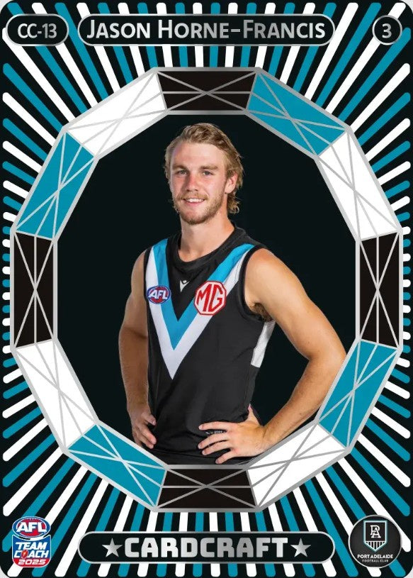 Jason Horne-Francis, CC-13-3, Card Craft, 2025 Teamcoach AFL