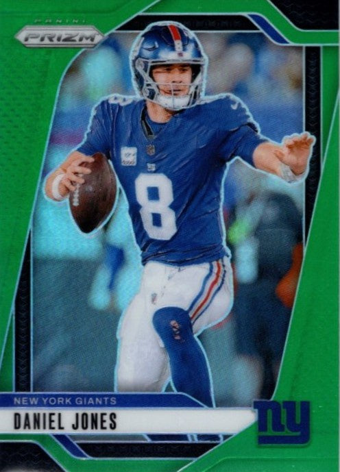 Daniel Jones, Green Prizm, 2024 Panini Prizm Football NFL