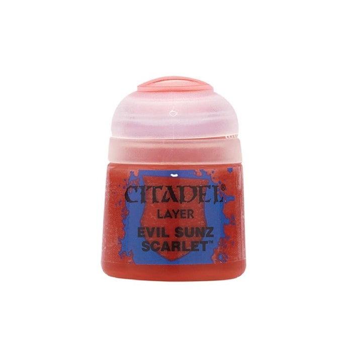 Citadel Layer Evil Sunz Scarlet 22-05 Acrylic Paint 12ml