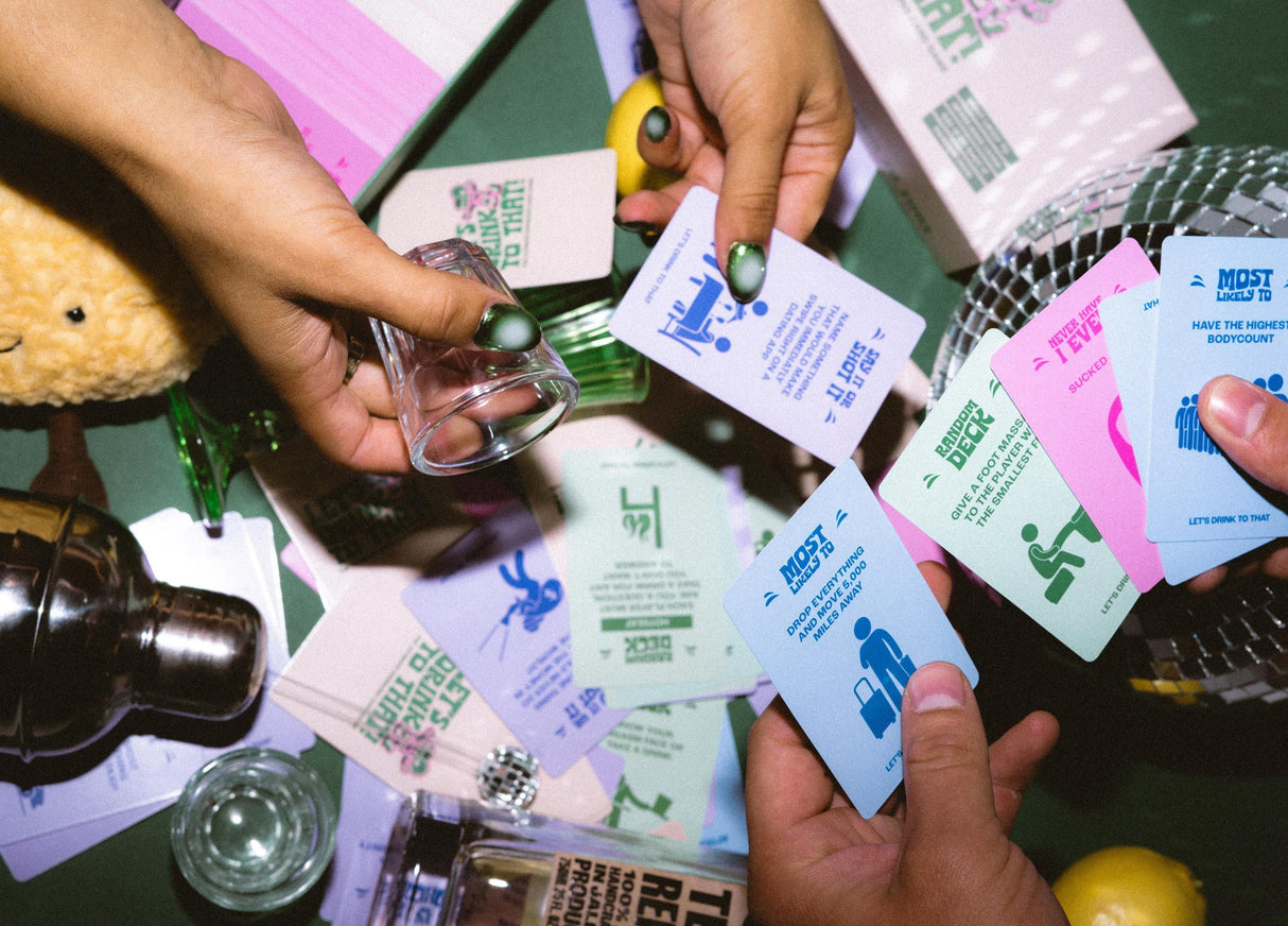 Lets Drink to That Card Game