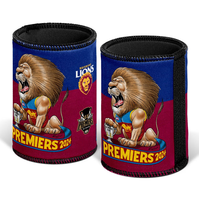 Brisbane Lions 2024 Premiers Mark Knight Can Cooler