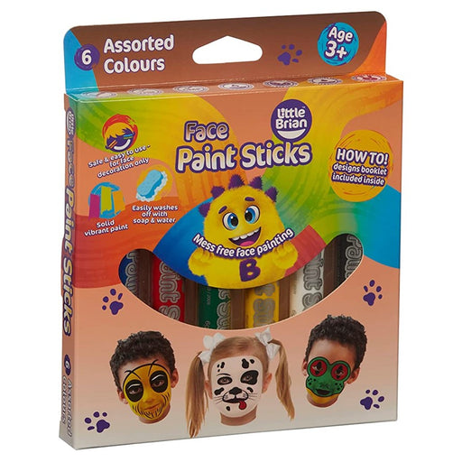 Face Paint Sticks - 24 assorted - Little Brian Paint Sticks