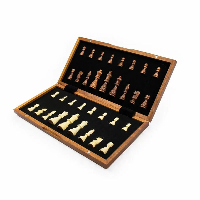 LPG Classics Wooden Magnetic Chess Set 38 cm