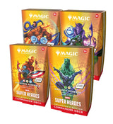Magic the Gathering Marvel Super Heroes Collector Commander Decks (All 4 Decks)