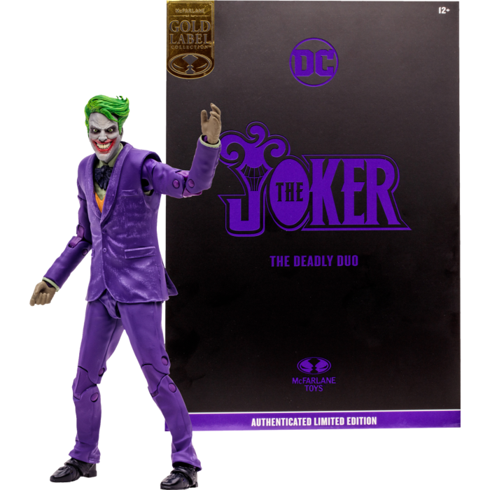 Batman & The Joker: The Deadly Duo - The Joker DC Multiverse Gold Label 7" Scale McFarlane Action Figure