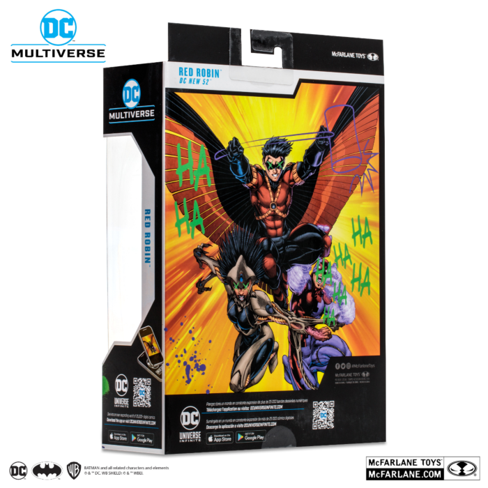 Teen Titans - Red Robin (The New 52) Jokerized DC Multiverse Gold Label 7" Scale McFarlane Action Figure