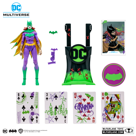 Batman: Three Jokers - Batgirl (Jokerized) DC Multiverse Gold Label 7" Scale McFarlane Action Figure