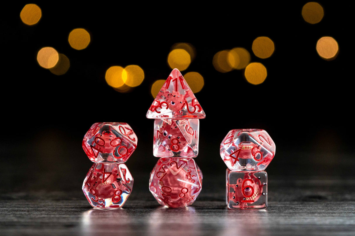 Dungeons & Dragons Beholder Resin Dice Set