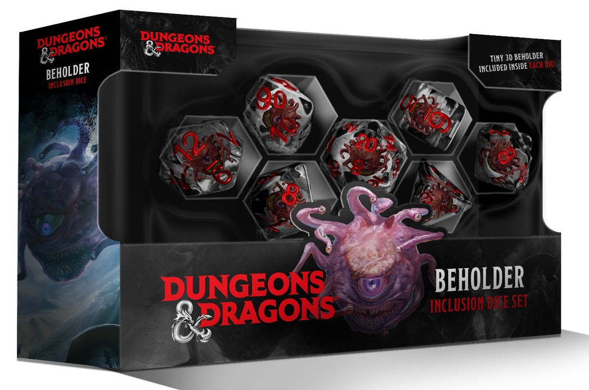 Dungeons & Dragons Beholder Resin Dice Set