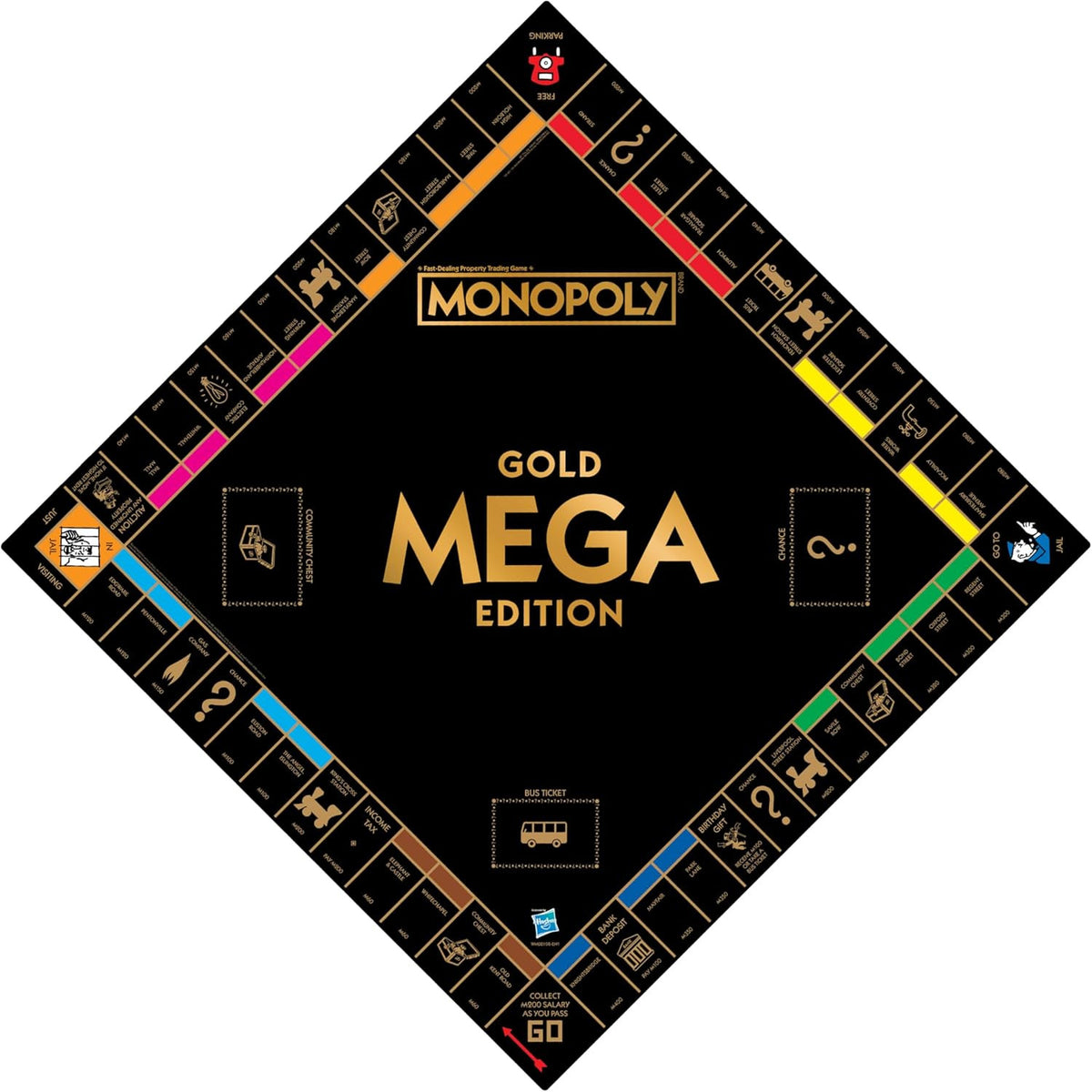 Mega GOLD Monopoly