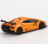 Mini GT, Lamborghini Huracán STO  Arancio Borealis, 1:64 Scale Diecast Model Car