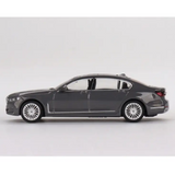 Mini GT, BMW 750Li xDrive Bernina Grey Amber Effect, 1:64 Scale Diecast Model Car