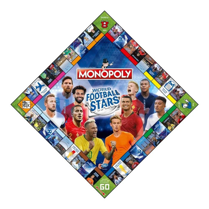 Monopoly World Football Edition Stars Board Game