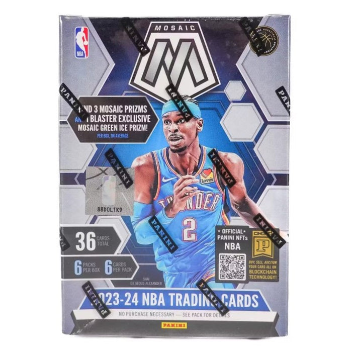 2023-24 Panini Mosaic Basketball 6-Pack Hobby Blaster Box