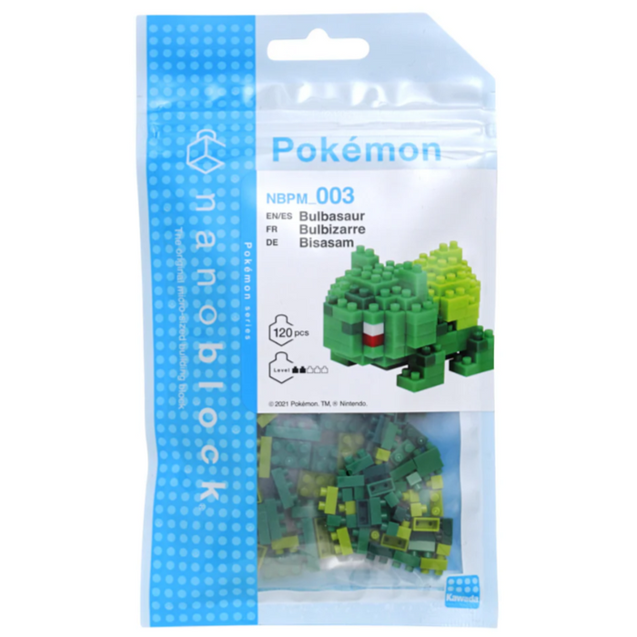 Pokemon - Bulbasaur - nanoblock - NBPM_003