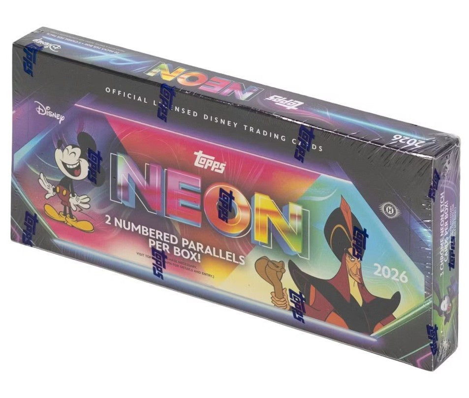 2026 Topps Disney Neon Hobby Box