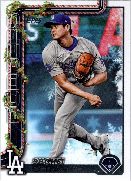Shohei Ohtani, #H1, Variation, 2025-26 Topps Holiday Baseball MLB