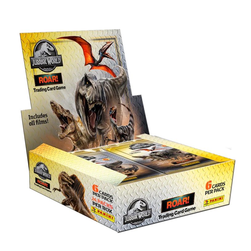 Panini Jurassic World - ROAR Trading Card Game Box
