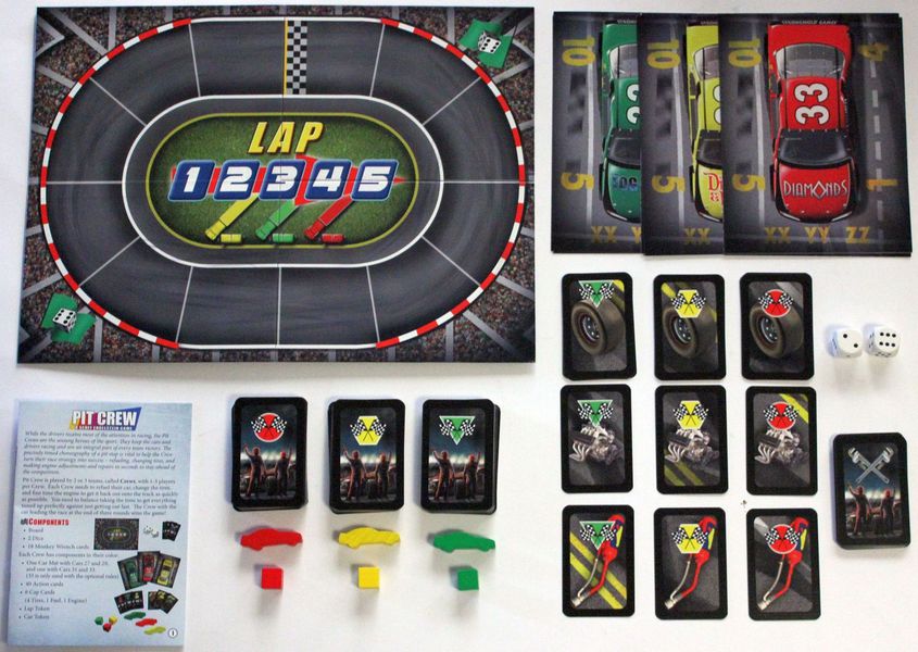 Pit Crew Game Ja Ja S Collectables
