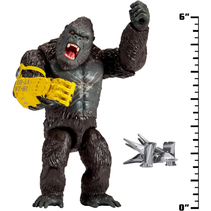 MonsterVerse Godzilla vs. Kong 2: The New Empire - Kong with BEAST Glove 6" Action Figure