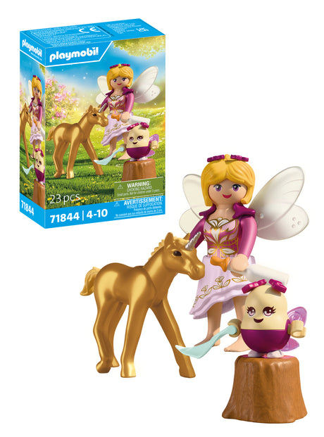 Playmobil 71844 - Golden Unicorn Foal with Fairy