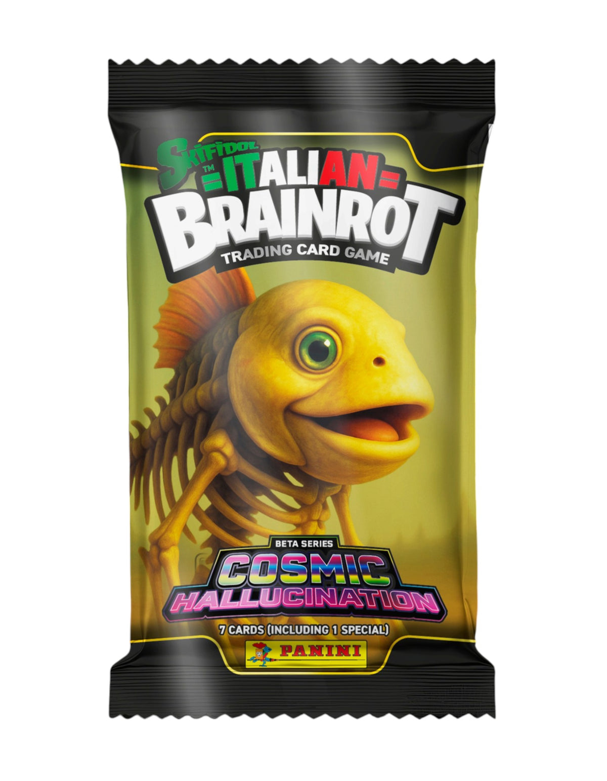 Panini - Italian Brainrot Cosmic Hallucination Trading Cards Pack