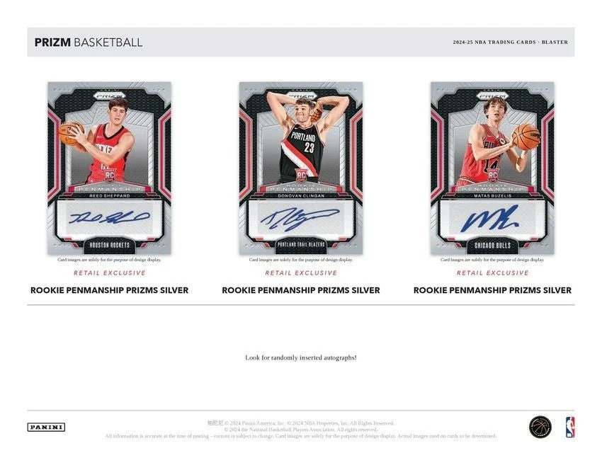 2024-25 Panini Prizm Basketball 6-Pack Retail Blaster Box