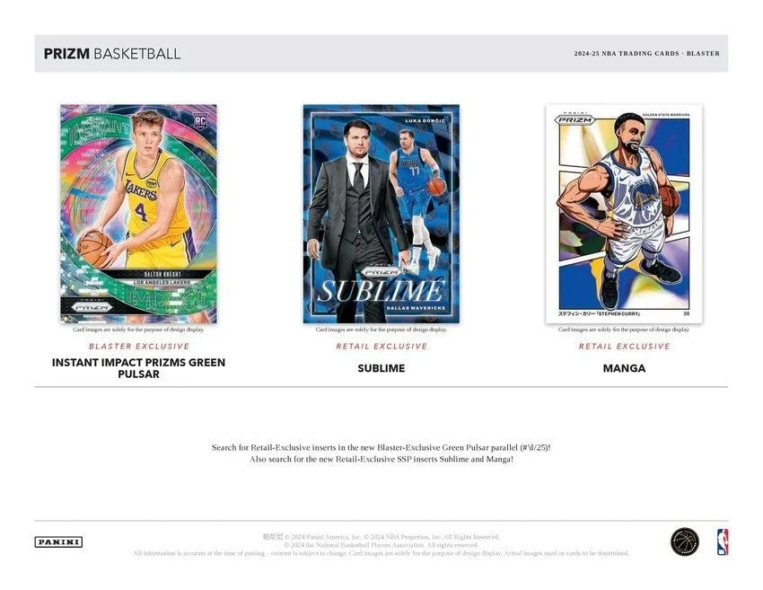2024-25 Panini Prizm Basketball 6-Pack Retail Blaster Box