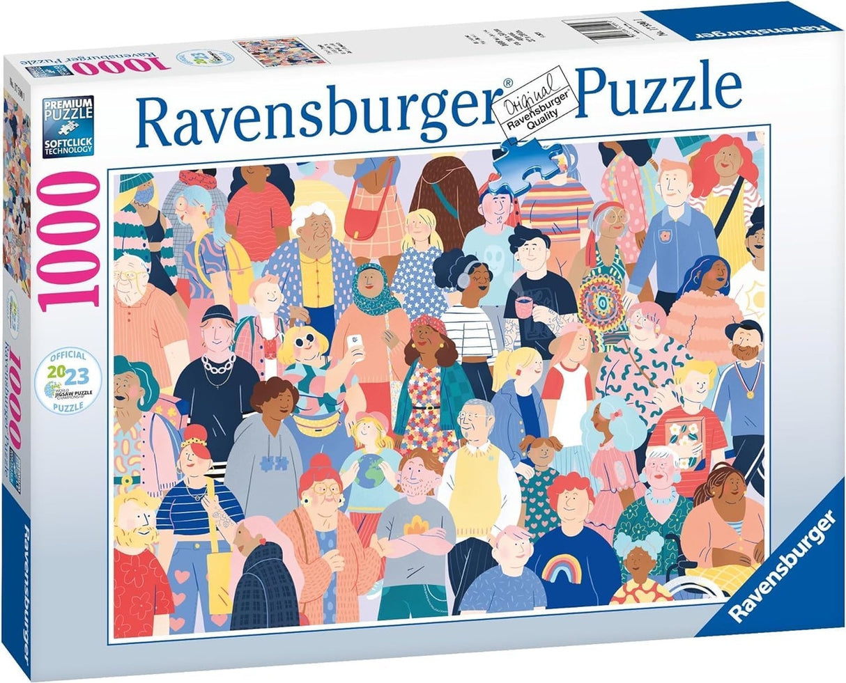 Ravensburger - Puzzle People - 1000 Piece Jigsaw Puzzle