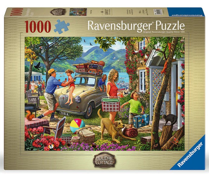 Ravensburger - Holiday Cottage - 1000 Piece Jigsaw Puzzle