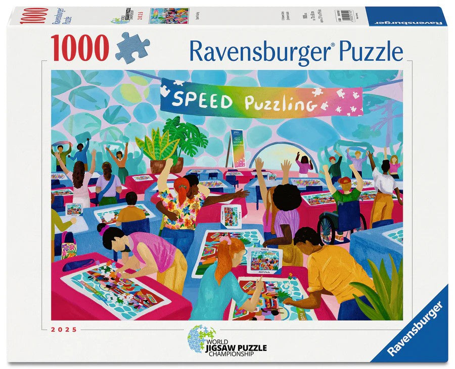 Ravensburger - WJPC'25: Speed Puzzling - 1000 Piece Jigsaw Puzzle